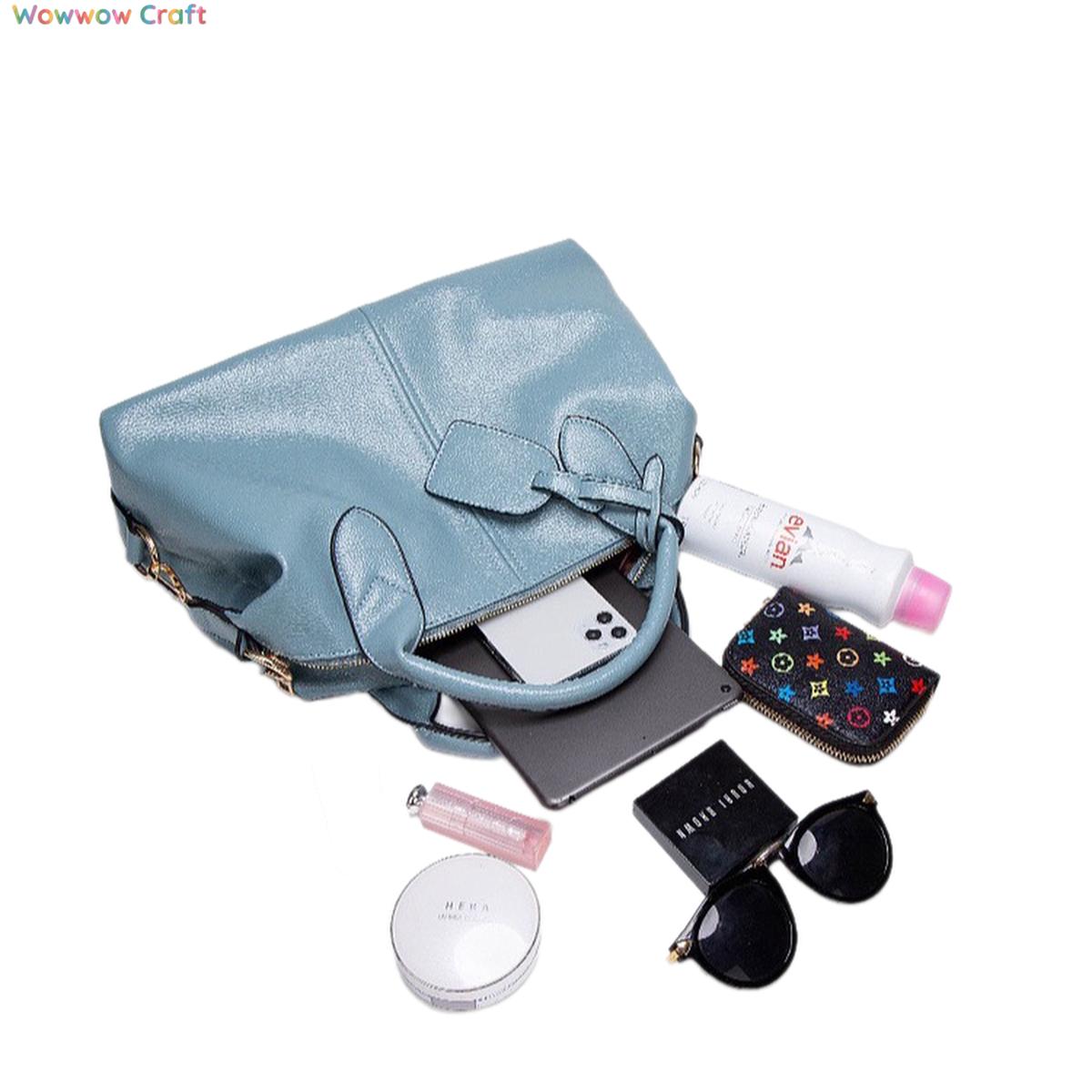 Shoulder Bags,Totes,Leather Bags,Multicolor Soft Leather Boston Bag - Leather Crossbody Handbag Shoulder Bag